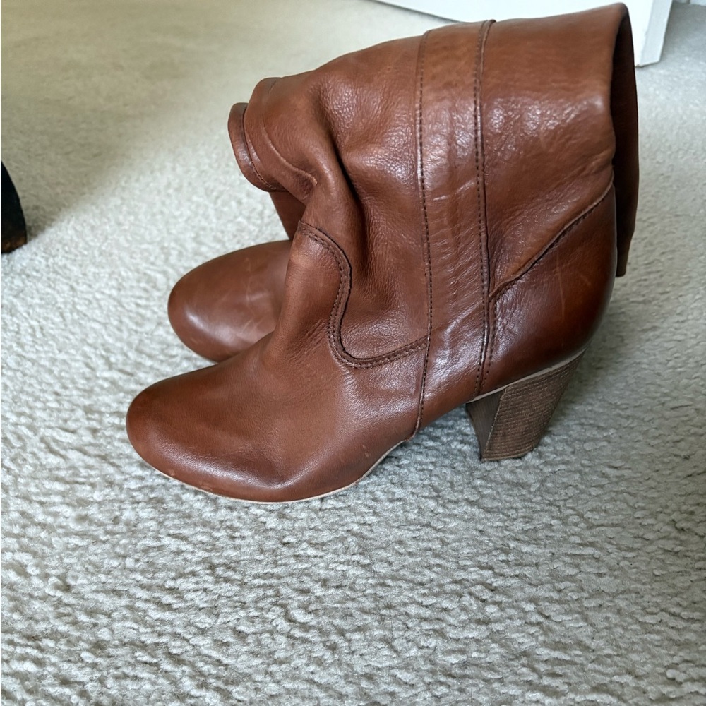 Italian size 37, that is 7 American , Vera Gomma great leather material
